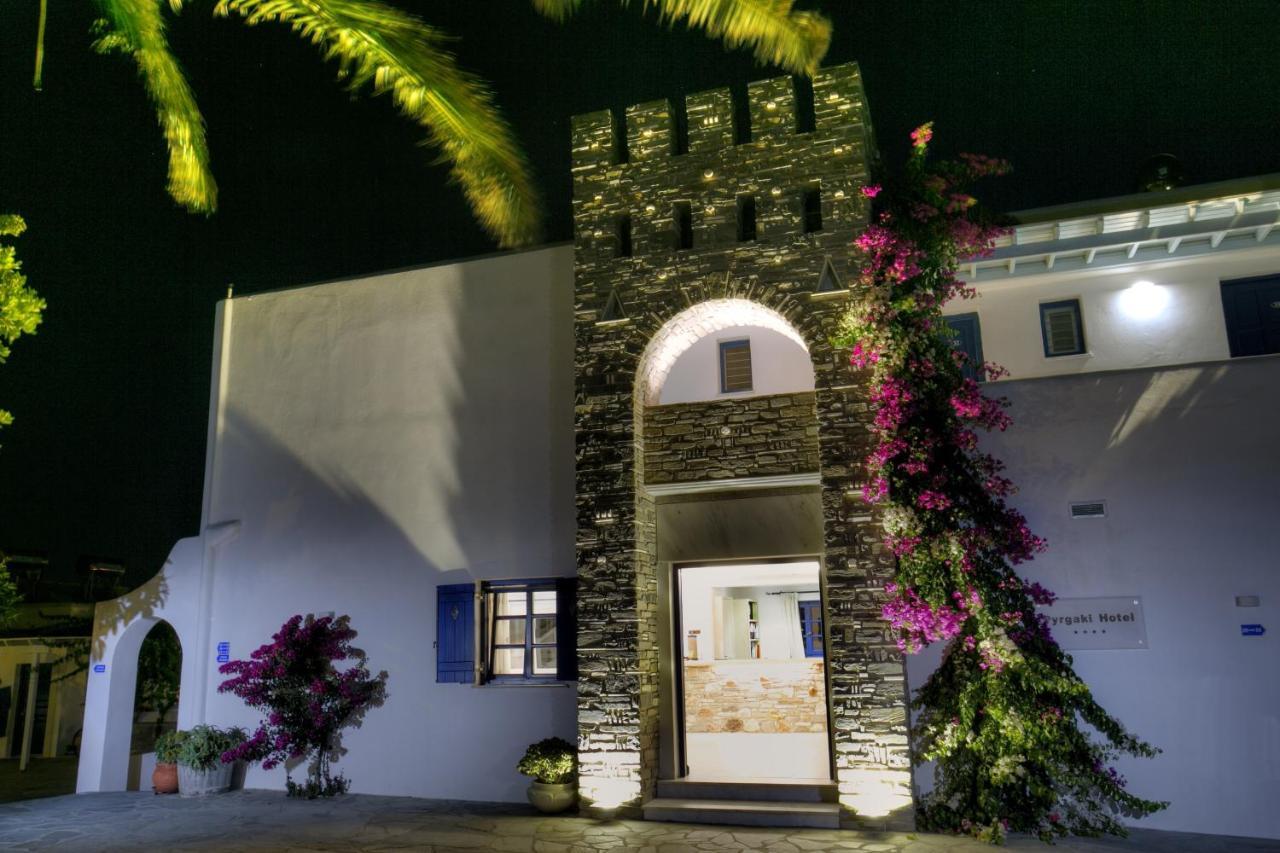 Pyrgaki Hotel Páros Exterior foto